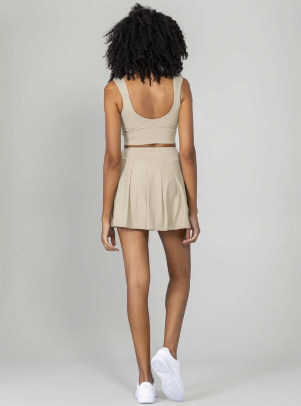 1593314_3 SAIA-SHORT/SKORT (con pregas) Femme