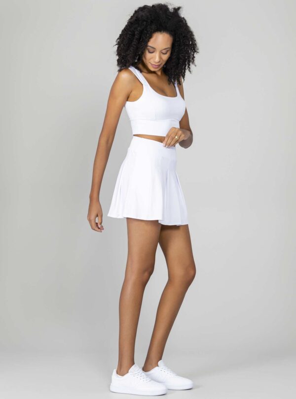 1593320_2 SAIA-SHORT/SKORT (con pregas) Femme